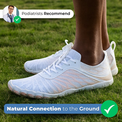 WellZone™ Barefoot Grounding Copper Sneakers