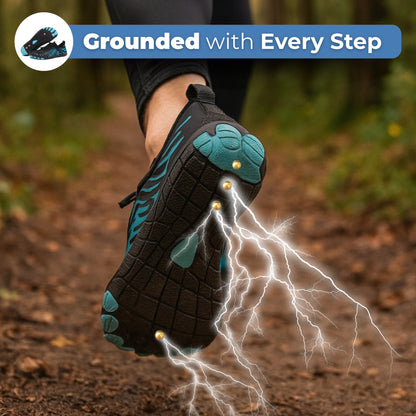 WellZone™ Barefoot Grounding Copper Sneakers