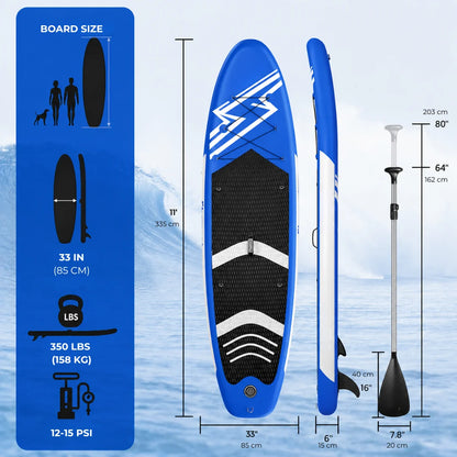 WellZone™ Inflatable Paddle Board